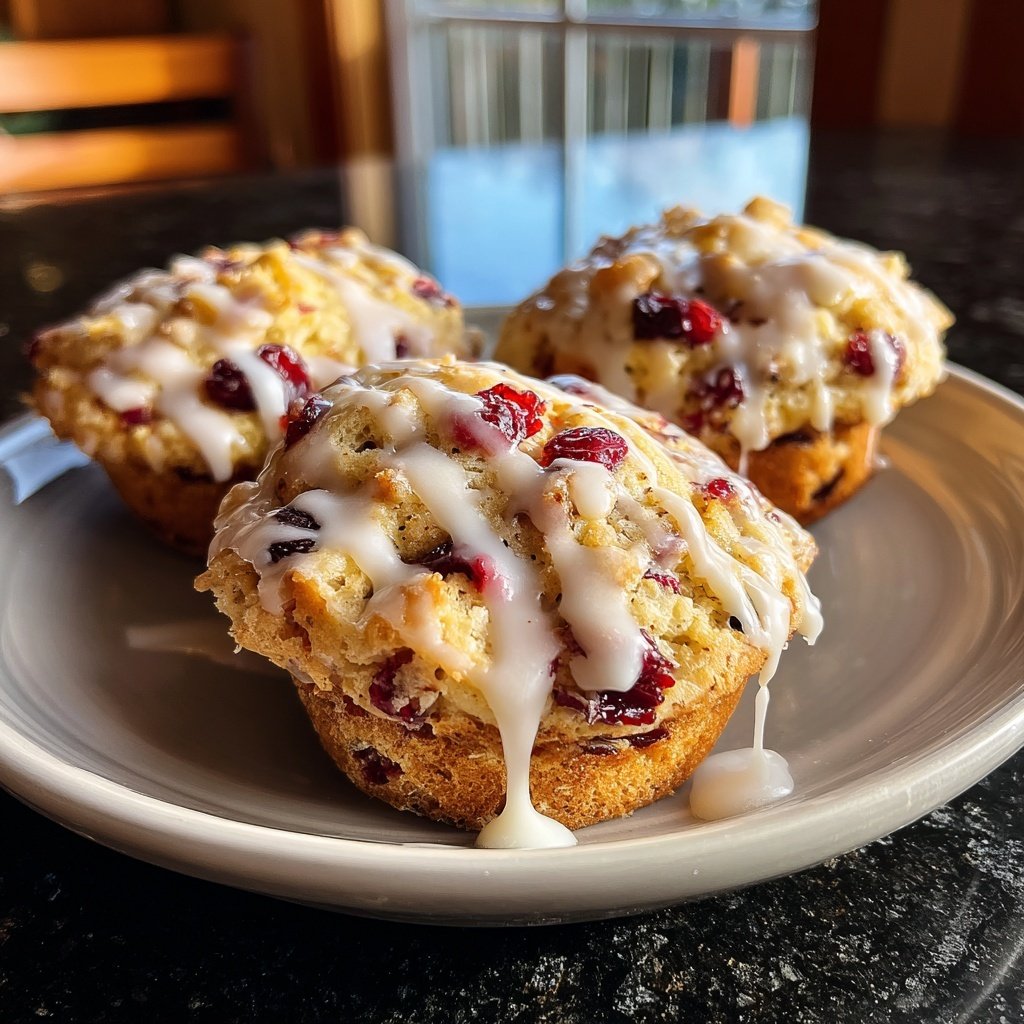 Lemon Cranberry Blossoms