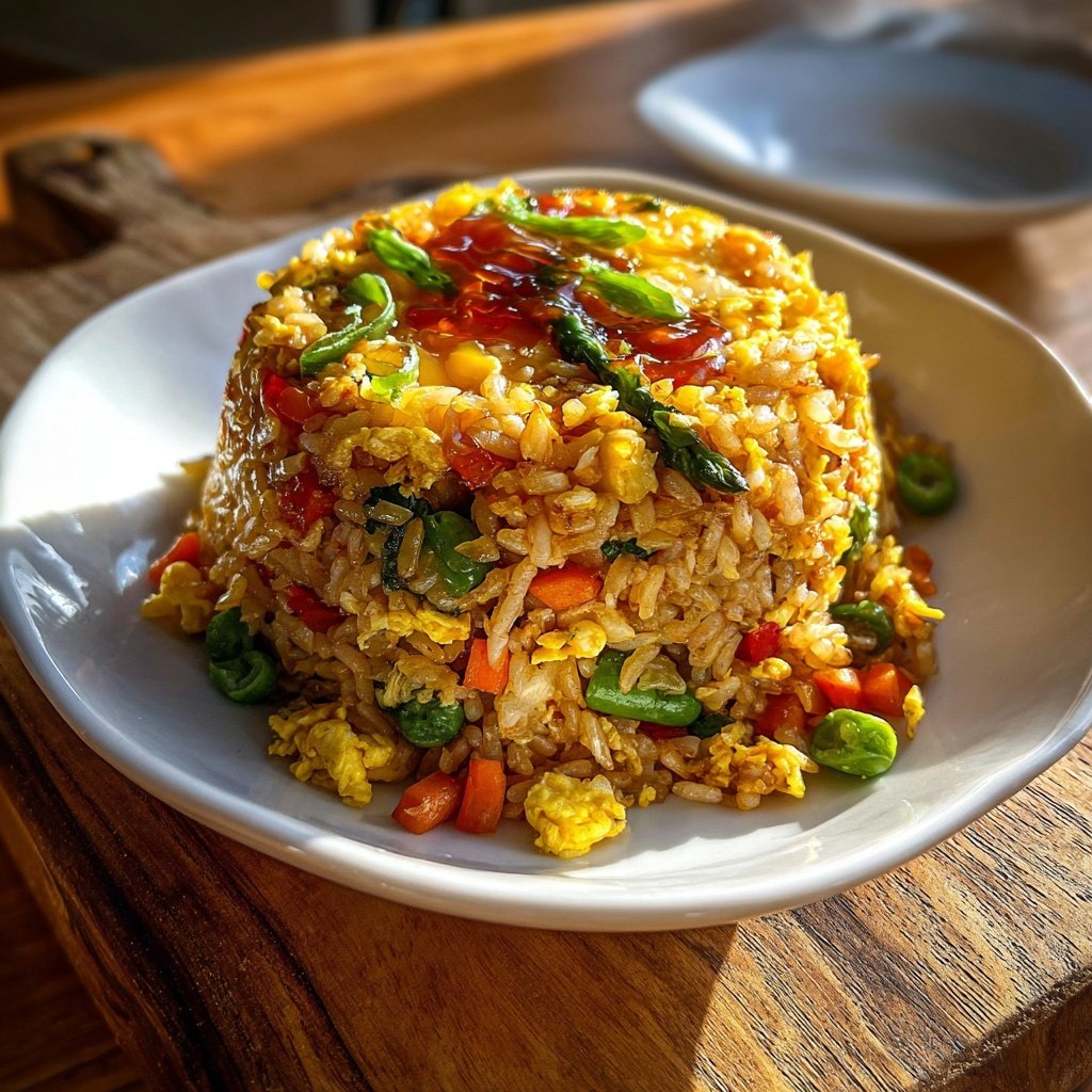 Quick 10 Minute Egg Fried Rice