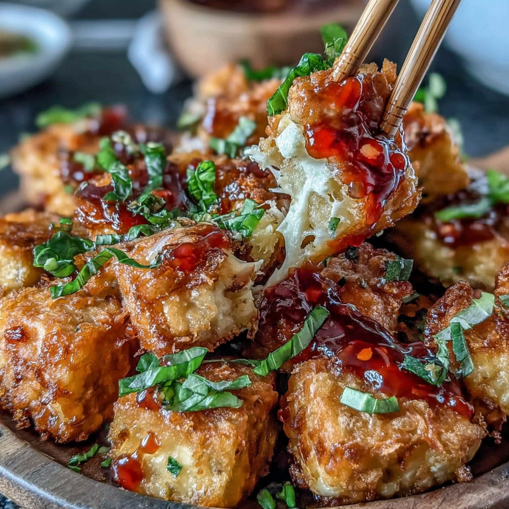 Crispy Tofu with Sweet Chili Sauce