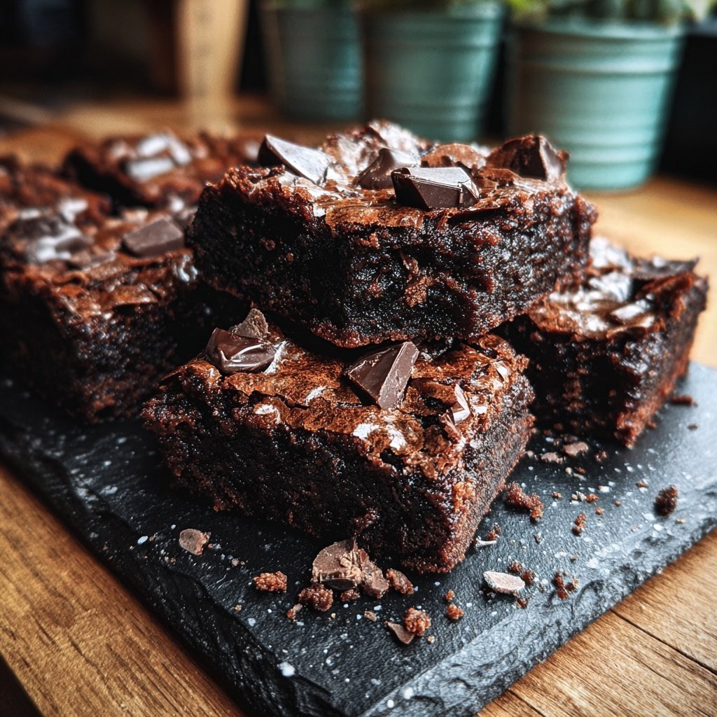 Dessert Chocolate Fudge Brownies