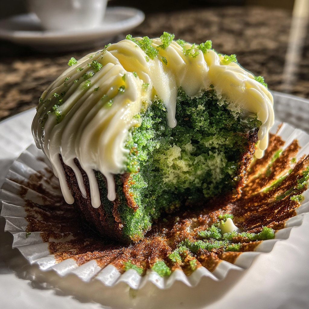 Green Velvet Cupcakes