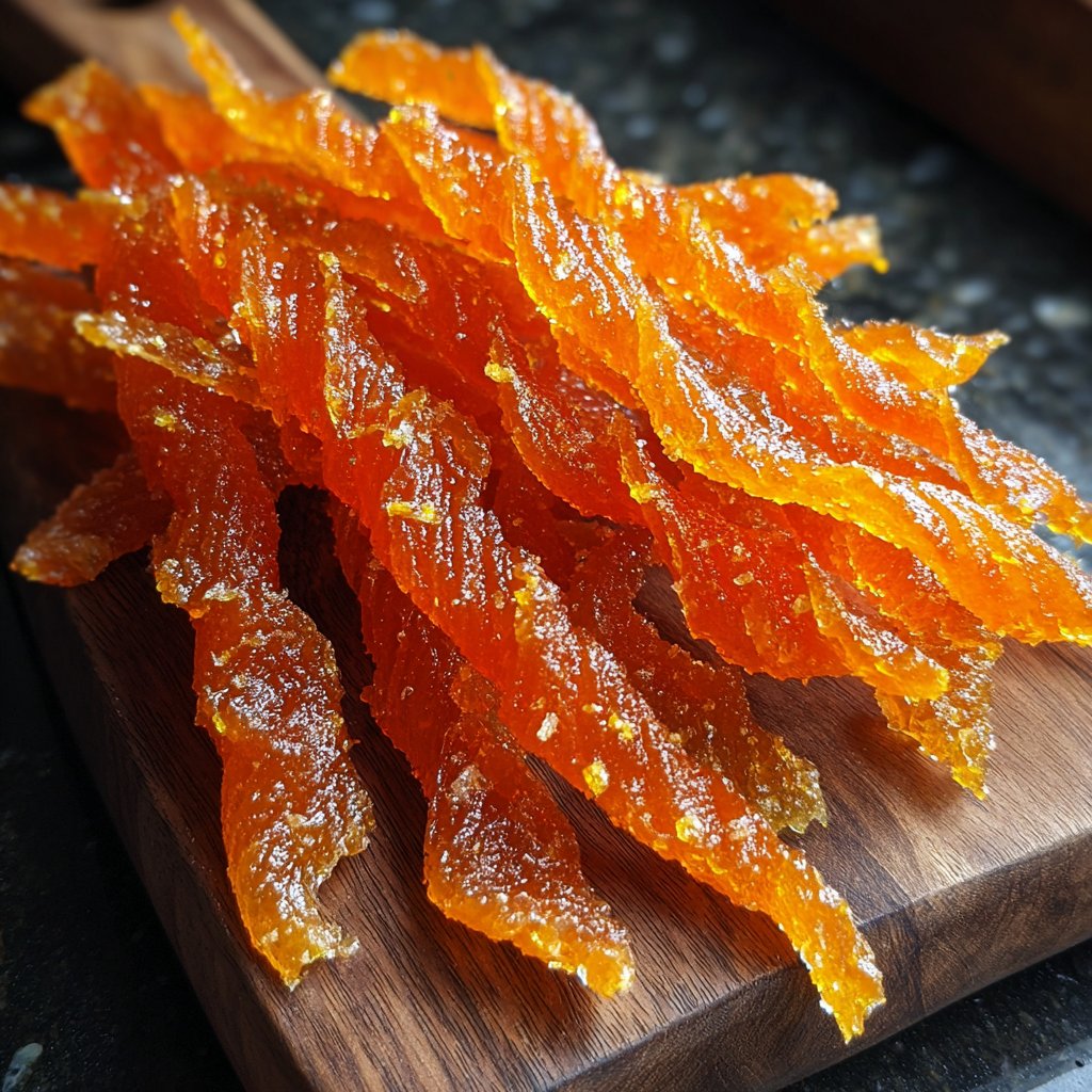 Candied Orange Peel Party Treats