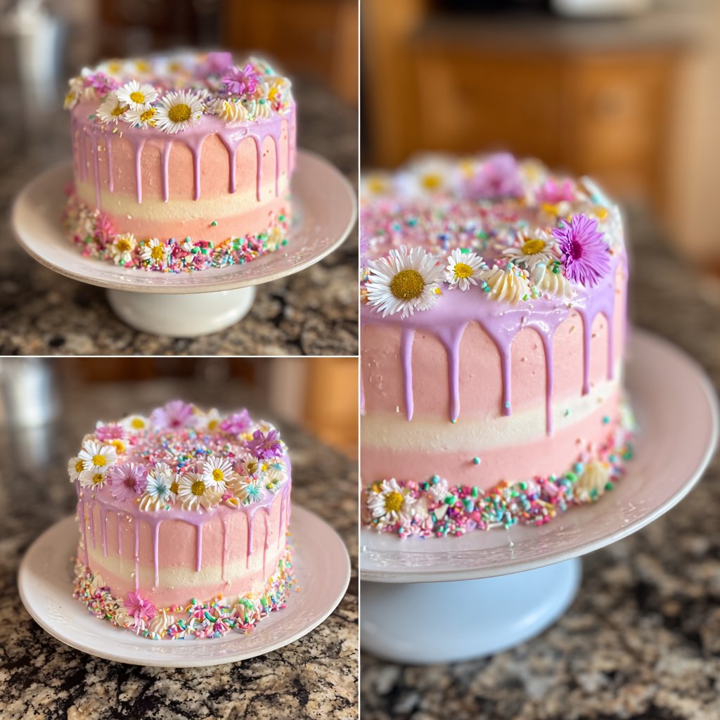 Pastel Eighteen Birthday Cake
